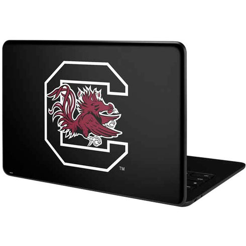 University of South Carolina Gamecocks Logo Black Google Pixelbook Go Skin